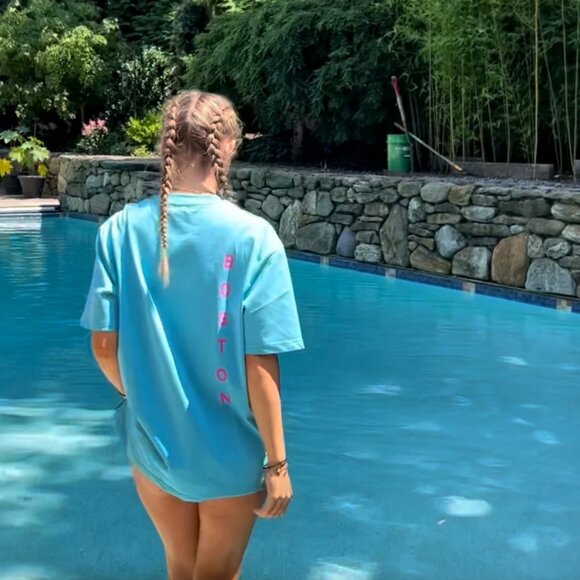 1987 The Label The Boston Tee Catamaran Sz M - Picture 3 of 5